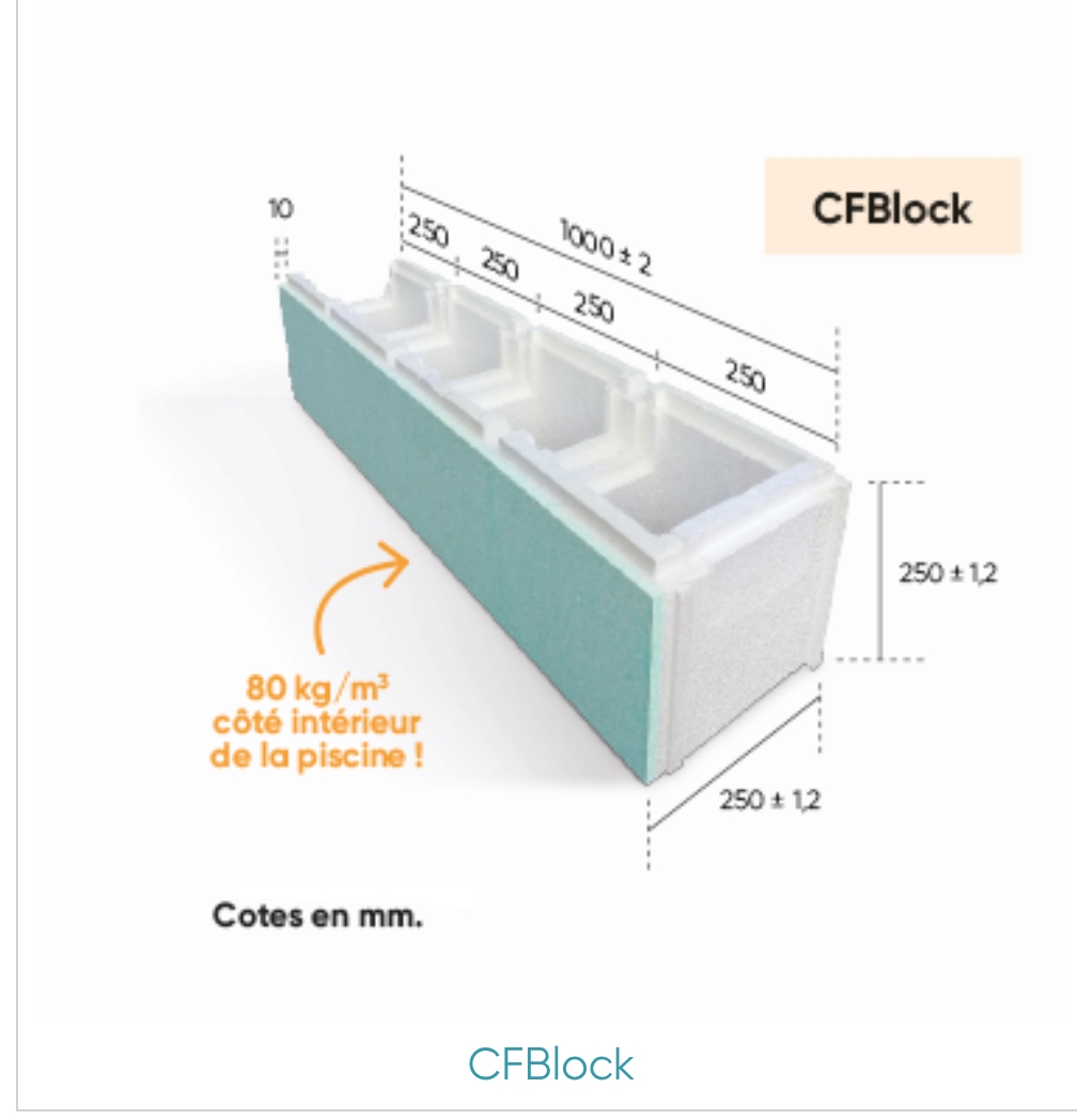 Kit Piscine auto-construction en Polystyrène CF Block 80 – Image 5
