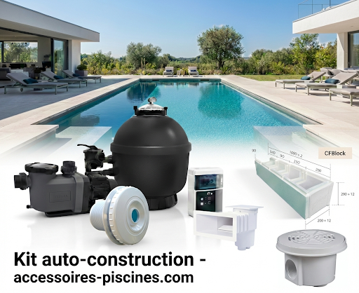 Kit Piscine auto construction: Pack Confort