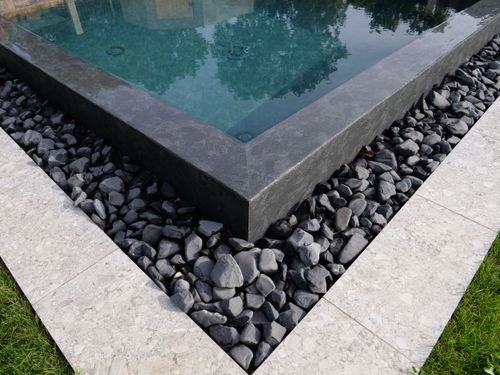 PVC Armé Piscine 3D Aquasense Black Slate 180/100e