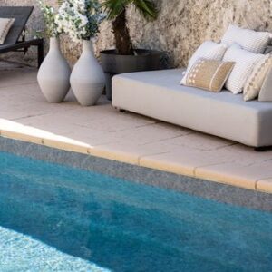 PVC Armé Piscine 3D Aquasense Granit Grey 180/100e