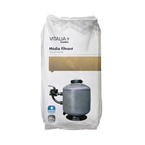 Sable Filtrant 0,6 à 1,6 mm pour filtre